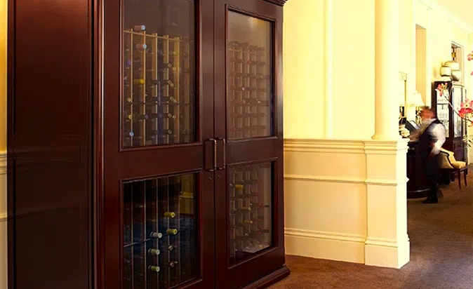 luxury home wine storage cabinet